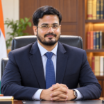 Formal Indian Government Office Portrait
